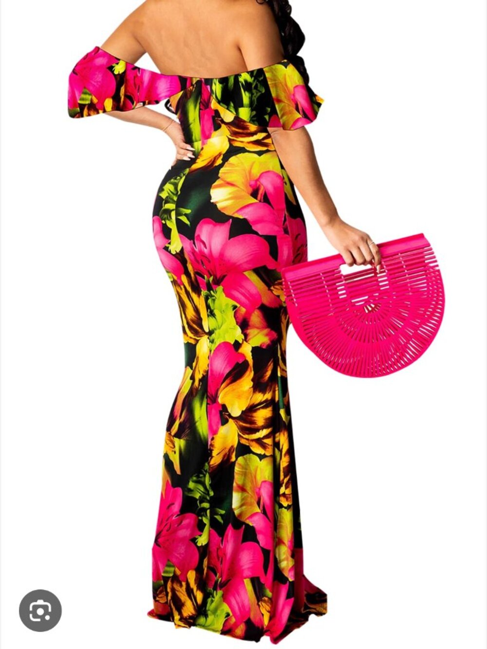 Tropical Maxi Dress